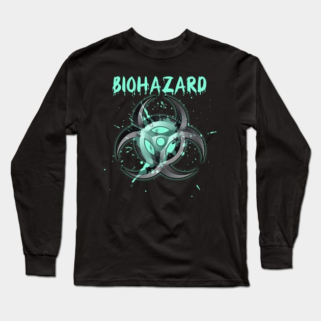 organic biohazard Long Sleeve T-Shirt by hottehue